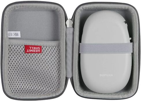 حقيبة سفر صلبة من Hermitshell لصانعي الملصقات SUPVAN E10 Mini Bluetooth Label Printer (أسود) in Kuwait
