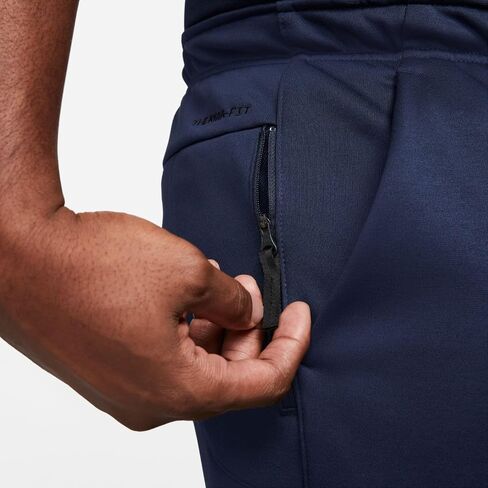 Nike Therma Men's Therma-FIT Tapered Training Pants (US, Alpha, Large, Regular, Regular, Standard, Deep Jungle/Deep Jungle/Black) in Saudi Arabia