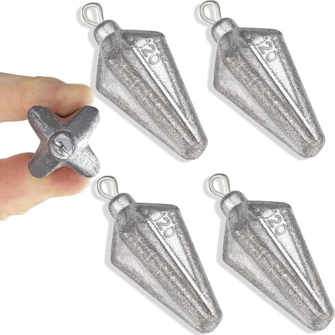 THKFISH Fishing Weights Sinker, Bank Fishing Sinkers Saltwater Fishing Sinkers Fishing Casting,Four Corner Fishing Sinker Weight,Worm Fishing Sinker Weight for Surf Fishing 2-5oz in Saudi Arabia