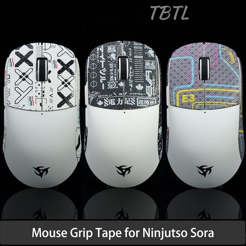 Mouse Grip Tape Sticker for Ninjutsu Sora Non Slip Suck Sweat Easy to Install Cut to Fit M4A4 0.4mm in Saudi Arabia
