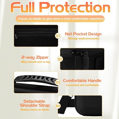 حافظة Mini 4 Pro حافظة حماية صلبة محمولة للسفر حقيبة حمل لـ DJI Mini 4 Pro مع وحدة تحكم DJI RC 2/RC-N2 Fly المزيد من الملحقات كومبو in Kuwait