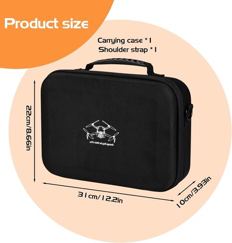 حافظة Mini 4 Pro حافظة حماية صلبة محمولة للسفر حقيبة حمل لـ DJI Mini 4 Pro مع وحدة تحكم DJI RC 2/RC-N2 Fly المزيد من الملحقات كومبو in Kuwait