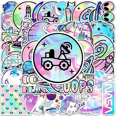 Allen Waterproof Stickers for Kids,50pcs Pack Aesthetic Sticker for Water Bottles Laptop iphone Notebooks Computer Skateboard Bicycle Helmet Cute VSCO Decal Gift for Boys Girls Kids Teens Adults (Allen) in Saudi Arabia