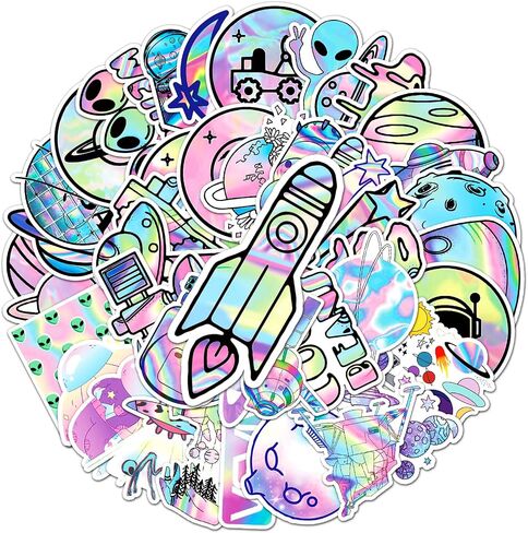 Allen Waterproof Stickers for Kids,50pcs Pack Aesthetic Sticker for Water Bottles Laptop iphone Notebooks Computer Skateboard Bicycle Helmet Cute VSCO Decal Gift for Boys Girls Kids Teens Adults (Allen) in Saudi Arabia