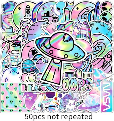 Allen Waterproof Stickers for Kids,50pcs Pack Aesthetic Sticker for Water Bottles Laptop iphone Notebooks Computer Skateboard Bicycle Helmet Cute VSCO Decal Gift for Boys Girls Kids Teens Adults (Allen) in Saudi Arabia