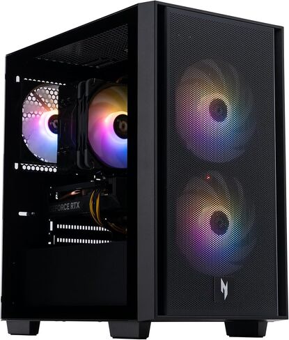 Acer Nitro 60 N60-640-UR11 Gaming Desktop | Intel Core i5-14400F 10-Core Processor | NVIDIA GeForce RTX 4060 | 16GB DDR5 | 1TB PCIe Gen 4 SSD | Wi-Fi 802.11ac | Gigabit Ethernet | Windows 11 Home in Saudi Arabia