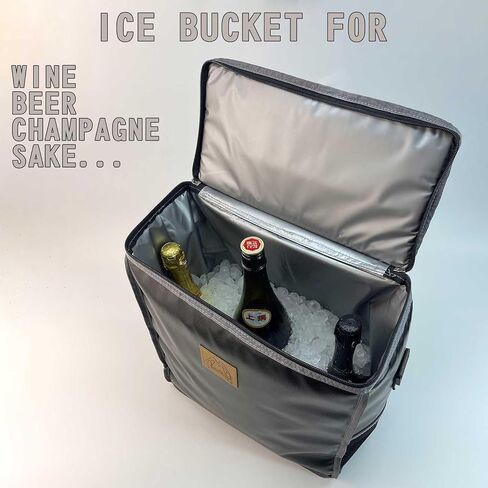 Double Lantern Case and Soft Cooler for Wine and Champagne Keep Your Bottles Standing Waterproof Leakproof Camping Picnic in Saudi Arabia