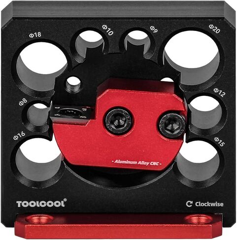 Toolcool مثقاب كهربائي من الكربيد، صانع وتد عالي السرعة، قاطع وتد، لوحة وتد (8 فتحات إمبراطورية) in Kuwait