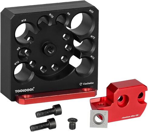 Toolcool مثقاب كهربائي من الكربيد، صانع وتد عالي السرعة، قاطع وتد، لوحة وتد (8 فتحات إمبراطورية) in Kuwait