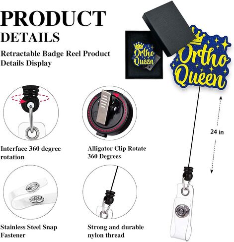 Take Your Meds Funny Pharmacy Pharmacist Retractable Badge Reel with Alligator Clip, for Nurse Doctor ICU ER Nursing Student Teacher Doctor RN LPN Nursing Work Supplies,YXZ046 in Saudi Arabia