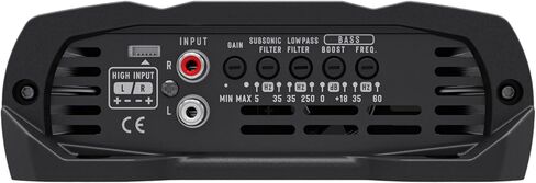 Stetsom Digital BASS DB 800.1 Mono Car Amplifier 1 Ohm, 800 Watts RMS, 1Ω Stable Car Audio, BASS Sound Quality, Crossover & Bass Boost, Car Stereo Speaker Subwoofer Woofer, Smart Coolers (1 Ohm) in Saudi Arabia