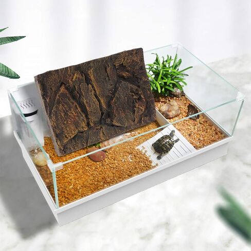 Mikikit Rock Terrarium الخلفية: خلفية خزان الزواحف ديكور الحائط 3D حجر الصخور خلفية الزينة خلفية خزان الزواحف خلفية الموئل للسحلية تحمل التنين السلحفاة in Kuwait