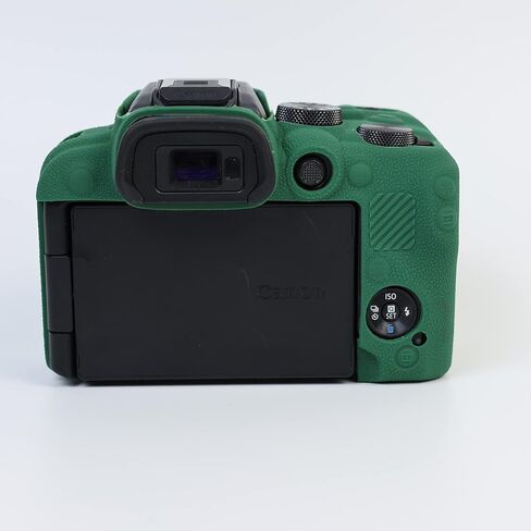 حافظة R10، حافظة كاملة من السيليكون الناعم والمطاط خفيف الوزن وغطاء حقيبة لكاميرا Canon Eos R10 (أخضر) in Saudi Arabia