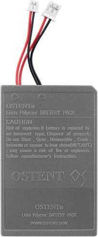 OSTENT 3.65V 1000mAh LIP1522 Rechargeable Li-ion Battery Pack for Sony PS4 Bluetooth Wireless Dual Shock Controller CUH-ZCT1 Series (CUH-ZCT1E/CUH-ZCT1U) First Generation Old Version Big Connector in Saudi Arabia