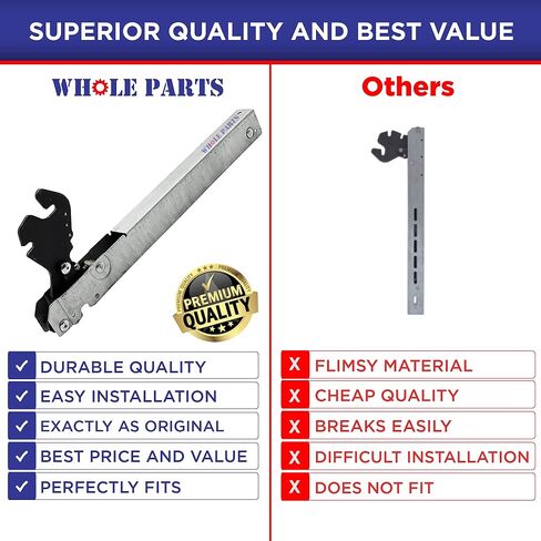 الجزء المفصلي لباب الفرن من الأجزاء الكاملة # 013290-000 - بديل ومتوافق مع بعض أفران الفايكنج - ضمان لمدة عامين in Kuwait