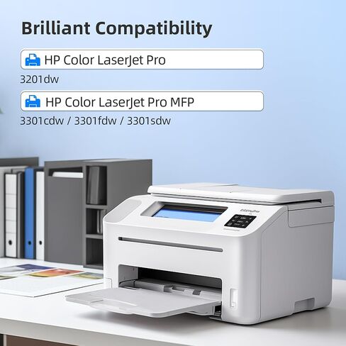 خراطيش الحبر الأسود 218A - بديلة لـ HP 218A Black HP 218X تعمل مع Color Pro 3201dw 3301cdw 3301fdw 3301sdw، Pro 3201، MFP 3301 Series | W2180A | لا رقاقة | 2 حزمة in Saudi Arabia
