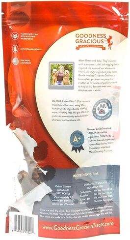 Goodness Gracious Human Grade Hula Lula Jerky for Dogs in Saudi Arabia