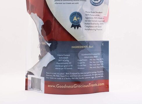 Goodness Gracious Human Grade Hula Lula Jerky for Dogs in Saudi Arabia