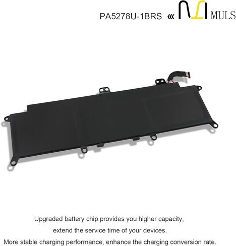 MULS PA5278U-1BRS Laptop Battery for Toshiba Portege X30 X30-D X30-D-10L X30-D-10M X30-D-10V Tecra X40 X40-D DYNABOOK Portege X30-F X30-F-10L PT28U-0LN03X 48Wh 4080mAh 11.4V in Saudi Arabia