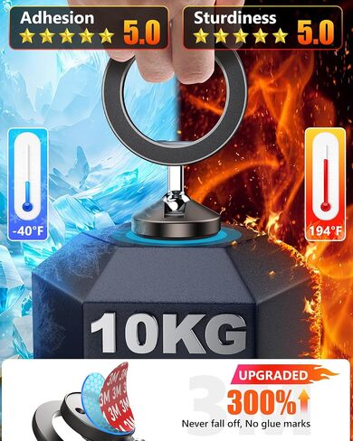 [2024 High-End] for iPhone 16 MagSafe Car Mount Dashboard [360° Rotation All-Metal] Strongest Magnetic Phone Holder for Car, iPhone Car Holder Mount Fit for iPhone 16 15 14 13 12 Pro Max Plus Mini ﻿ in Saudi Arabia