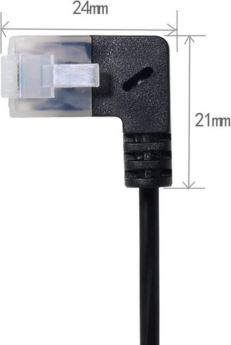xiwai Ultra Slim Cat6 Ethernet Cable RJ45 Down Angled 25cm UTP Network Cable Patch Cord 90 Degree Cat6a LAN for Laptop Router TV Box in Saudi Arabia