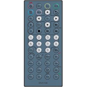 Replaced Remote fit for Furrion DV3100 DV3100-RC RTDV3100RC Stereo 4.1 Wallmount Entertainment System