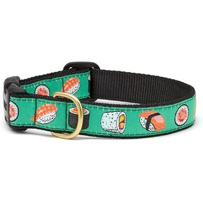 Up Country Sushi Dog Collar (Small (9 to 15 inches) 5/8 inch Narrow Width)