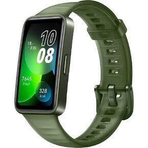 HUAWEI Watch Band 8 Smartwatch 1.47" AMOLED with Silicone Strap 14-Day Battery Life, Heart Monitoring, Waterproof – Emerald Green