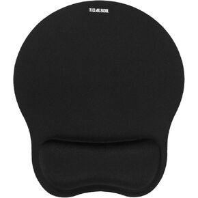 Memory Foam Set Keyboard Wrist Rest Pad, Mouse Wrist Cushion Support for Office, Computer, Laptop, Comfortable, Lightweight for Easy Typing Pain Relief, Black