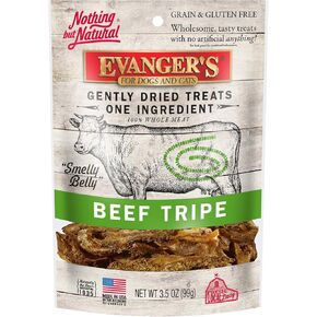 Evanger's Nothing But Natural Gently Dried Beef Liver Treats for Dogs & Cats, 4.6 oz Bag