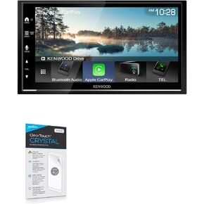 واقي شاشة BoxWave متوافق مع Kenwood DMX8709S - ClearTouch Crystal (عبوتان)، غلاف فيلم عالي الدقة - يحمي من الخدوش