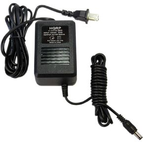 HQRP AC Adapter Compatible with BOSS BRC-120 BRC-120T A41408DC GT-3, DR-770 DR-880 SP-505, JS-5 Jam Station, GT-8, GS-10, VF-1, GX-700 Guitar Effects Processor, Power Supply Cord Transformer