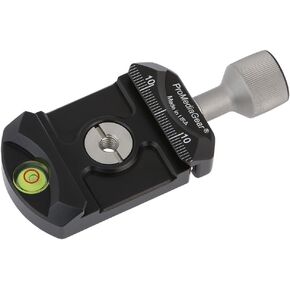 C40 ProMediaGear Clamp Arca-Swiss Type 40mm Quick Release Clamp 1/4"-20 Steel Thread