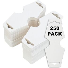 【500 Pack 】Necklace Display Cards - Jewelry Display Cards - Bracelet Display Cards - Choker Display Cards, Easy and Simple For Display Your Jewelries, Necklace, Bracelets - Bulk 500 Pack