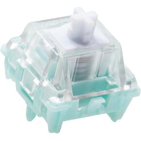 KPREPUBLIC Gateron Magnetic Jade Switch Magic Jade Switch Linear for Magnetic Mechanical Keyboard HiFi Pre Lubed 30g POM PC PA66 Hall (G Magic Jade Switch x90)