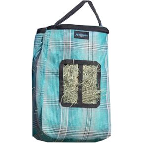 Kensington Hay Bag with Wire Rim — Sturdy Plastic Band Makes Loading Hay a Breeze — Holds Up to 2 Flake’s