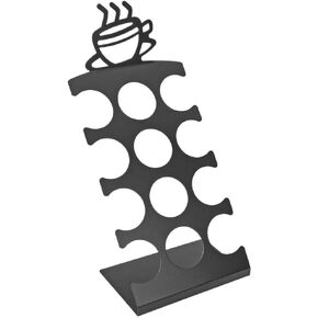 Southern Homewares Countertop K CUP Display Holder Rack Holds 12 Pods Black Metal