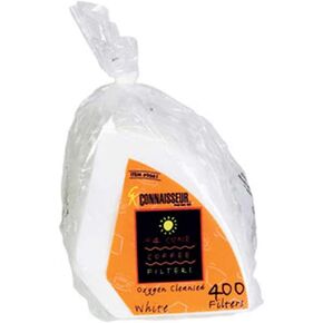 "Cone Style #4 Coffee Filters /6"" X 3""-400ct", white, regular