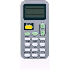 DG11J1-72 Replaced Remote Control fit for Hisense Air Conditioner DG11J1-01 DG11J1-98 ASRCI4H4S12 ASREM4H4S12 ASRCI4H4S18 ASREM4H4S18 ASRCI4H4S24