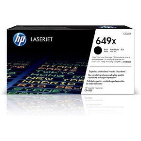 HP 649X Black High-yield Toner Cartridge | Works with HP Color LaserJet Enterprise CP4525 Series | CE260X