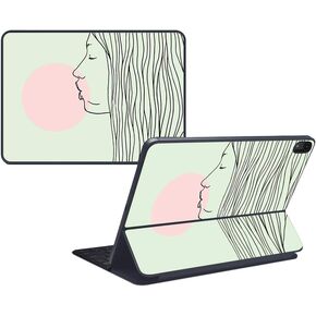 MightySkins Skin Compatible with Apple iPad Pro Smart Keyboard 12.9" (2018) - Samurai - Protective, Durable and Unique Vinyl Decal wrap cover - Easy to Apply and Change Styles - Made in The USA