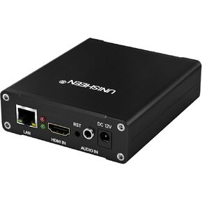 H.265 H.264 Video Encoder SDI Level-B 1080p60 Live Streaming Encoder One Key Recording Rotate Flip Mirror Clip Support SRT/RTSP/RTMPS/UDP/NVR etc