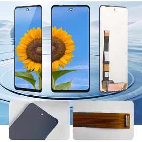 6.8" Black LCD Display for Motorola Edge 5G UW 2021 LCD Display Touch Screen Replacement Screen Glass Assembly + Tools+Screen Protector