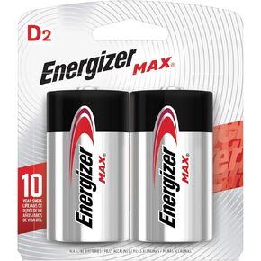 Energizer Max Alkaline D Batteries