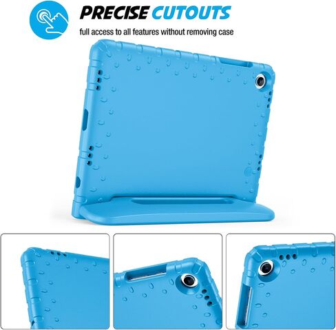 ProCase Kids Case for Galaxy Tab A9 Plus/A9+ 11 Inch 2023 SM-X210/X215/X216/X218, Shockproof Lightweight Kids Friendly Case with Convertible Handle Stand for Girls Boys Children Toddler Baby -Black in Saudi Arabia