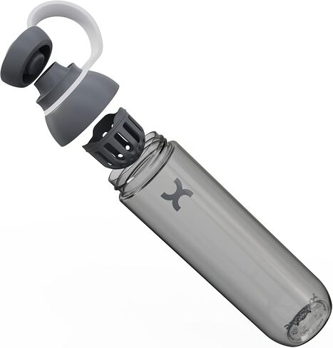 Promixx FORM Sports Water Bottle - Premium BPA Free Water Bottle for Fitness Sports & Outdoors - Sustainable Drinks Bottle with Measurement Markers and Leakproof Lid - 26oz (Midnight Blue) in Kuwait
