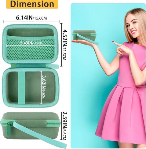 co2CREA Hard Case for Fujifilm Instax Mini Link 3 2 1 Printer, Pink in Kuwait