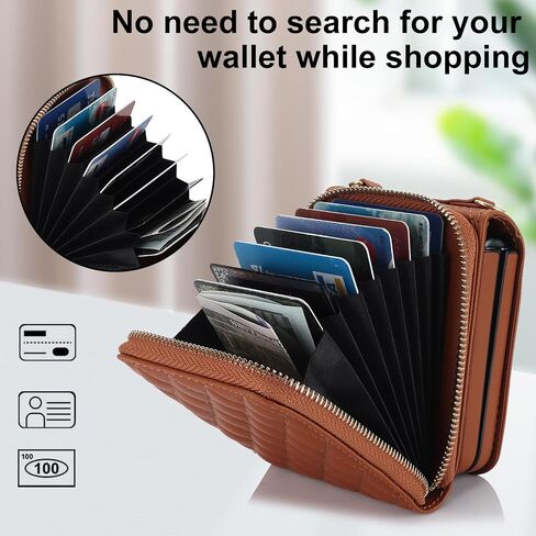 XIZYO for Samusng Galaxy Z Flip 4 Case, Wallet Crossbody Cute Case with Card Holder Slot, Zipper Handbag Strap Lanyard Wrist Leather Case for Women Girl Shockproof Bumper Cover, Brown in Saudi Arabia