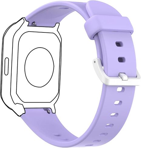 1 Pack Kids Watch Band Replacement For H97PRO, Breathable Soft Silicone Sport Wrist Strap Compatible Kids Watch in Saudi Arabia