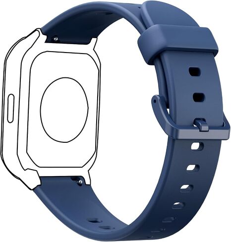 1 Pack Kids Watch Band Replacement For H97PRO, Breathable Soft Silicone Sport Wrist Strap Compatible Kids Watch in Saudi Arabia
